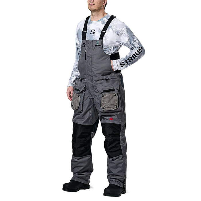 STRIKER Hardwater Bib - GREY/BLACK