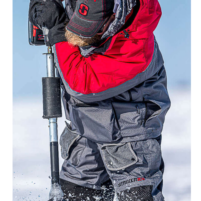 STRIKER Hardwater Bib - GREY/BLACK