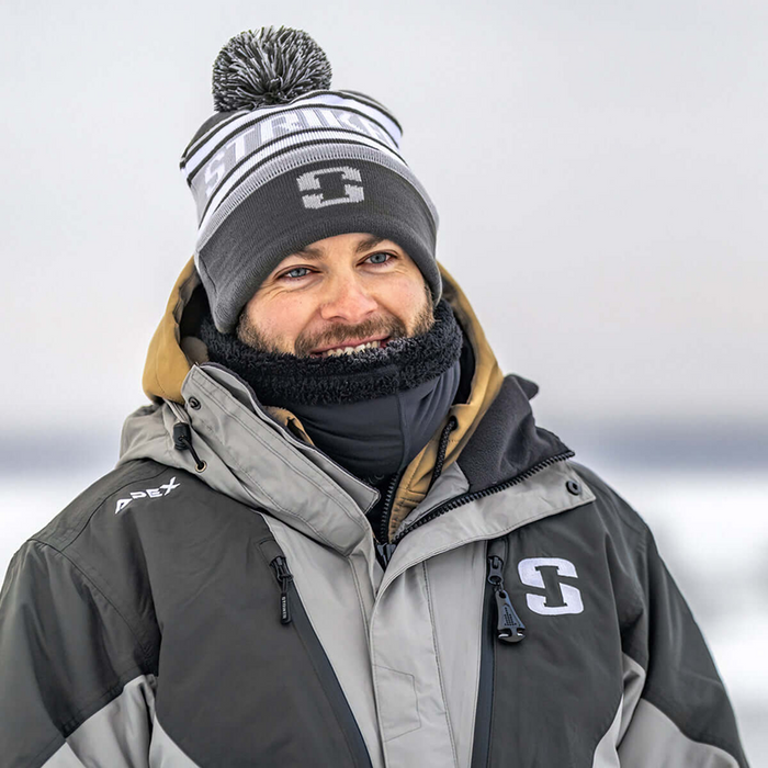 STRIKER Retro Pom Hat - GUNMETAL