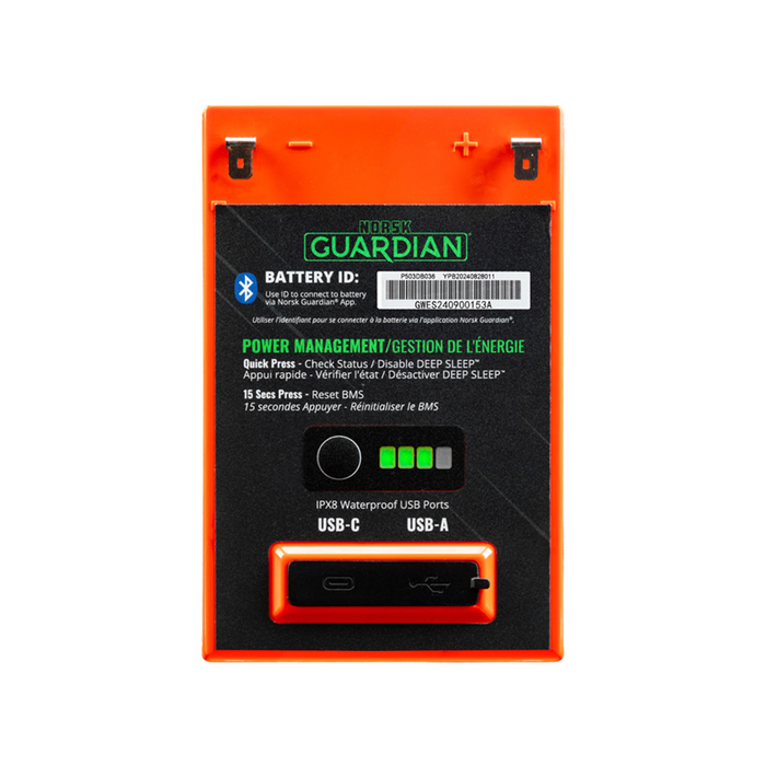 NORSK 14.8V Lithium-Ion Battery With Charger - 50AH