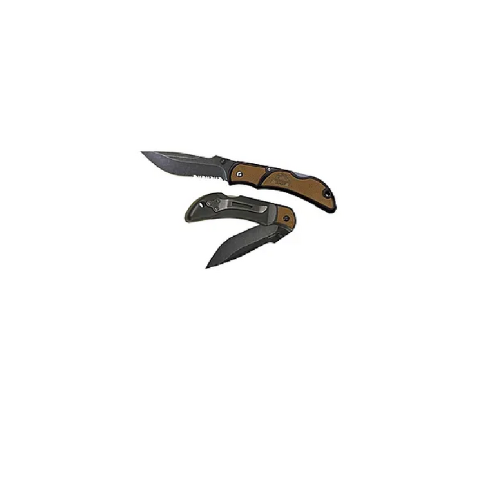 OUTDOOR EDGE Chasm Lockback Carry Knife 3.3" COYOTE BROWN