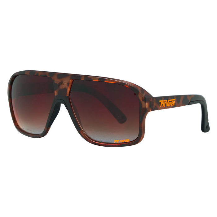 PIT VIPER - The Landlocked Flight Optics -  BROWN FADE