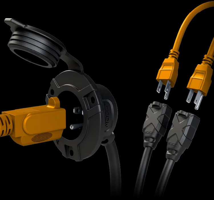 NOCO AC Port Plug 2 Way Splitter