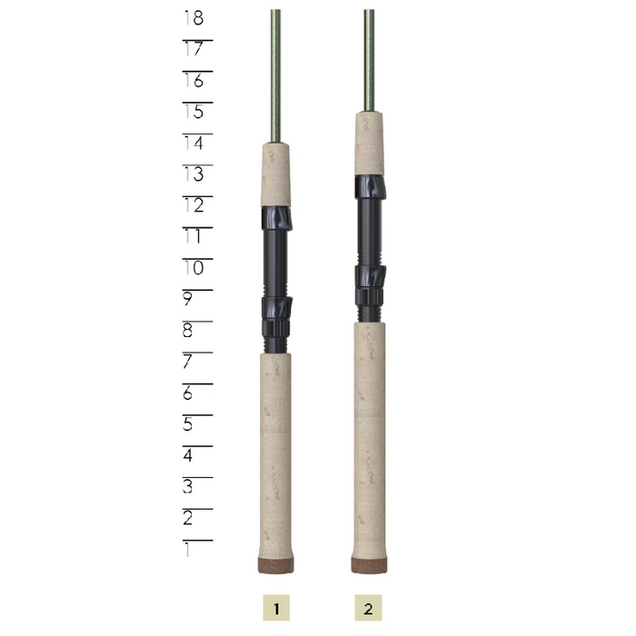 ST. CROIX GXR Walleye Spinning Rods - HANDLE 1