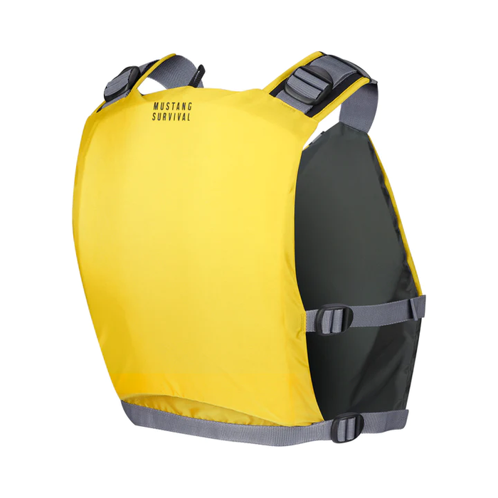 MUSTANG SURVIVAL APF Foam Vest - YELLOW/GREY