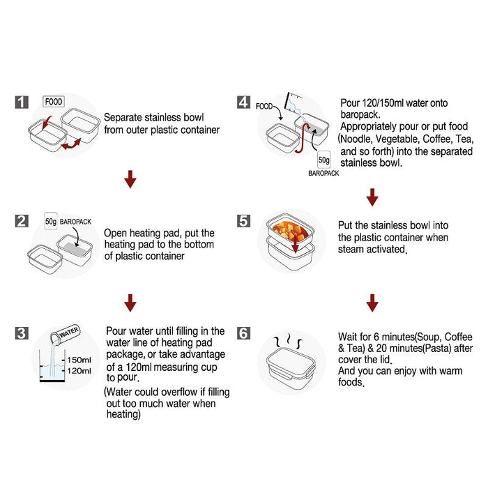 BARO COOK Flameless cooking system - 850ml