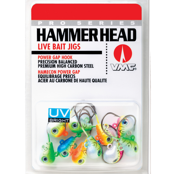 VMC Hammer Head Live Bait Jig - 10 PACK