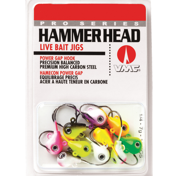 VMC Hammer Head Live Bait Jig - 10 PACK