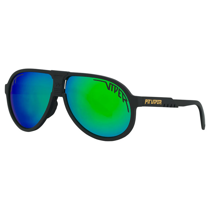 PIT VIPER - The Exec Jethawk - POLARIZED BLUE-GREEN