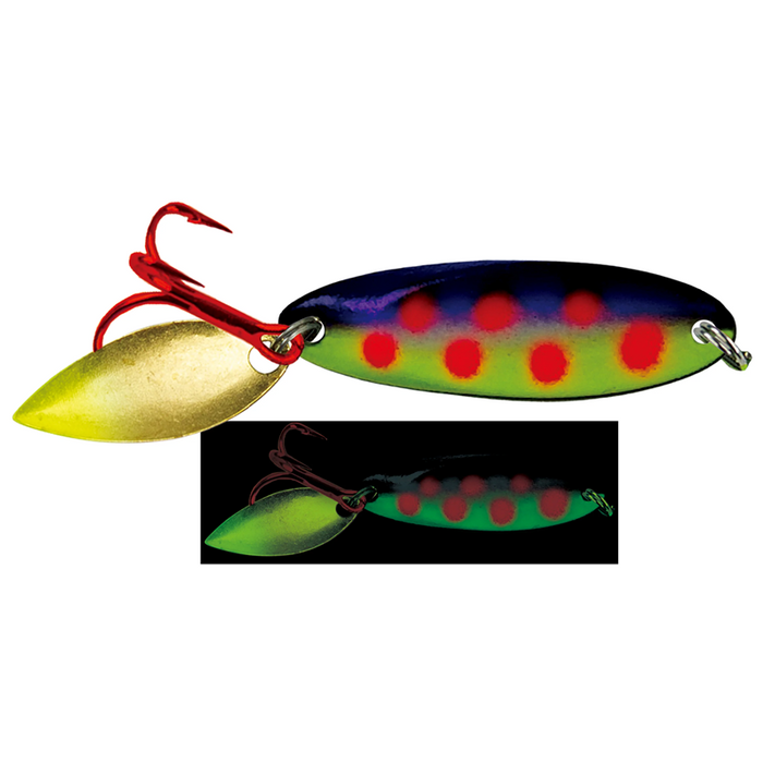 KASTMASTER Bladed Ice Moonshine Glow